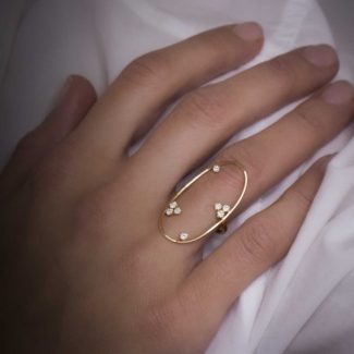 Bague Jö Diamant et Or