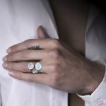 Bague Or et Pierre Fine MILLIE